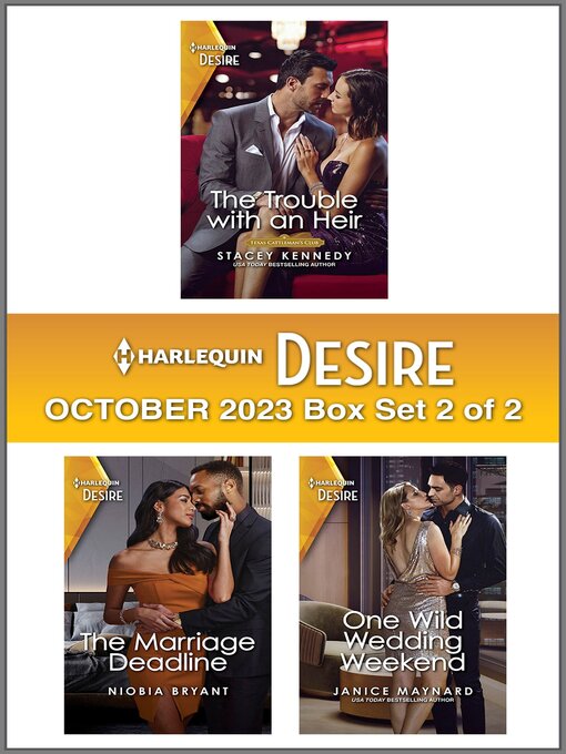 Title details for Harlequin Desire October 2023--Box Set 2 of 2 by Stacey Kennedy - Available